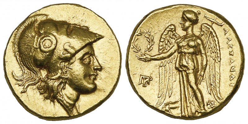 Seleucid Empire, Seleucus I (312-280 BC), gold stater in the name of Alexander t...