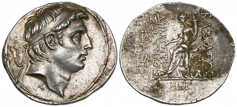 Seleucid Empire, Demetrius I (162-150 BC), tetradrachm, Antioch, 155/4 BC, diade...