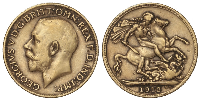 Gold Coins and Byllion
Great Britain

Sovereign. 1912. GEORGE V. 7,88 grs. AU...