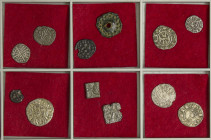 Medieval Coins
Catalonia - Kingdom of Aragon

Lote 12 monedas. Ve y AE. Incluye: Pugesa de Teresa d´Entença Urgell Cru.VS-131, Diner melgorés Montp...