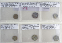 Medieval Coins
Catalan Local Currency

Lote 20 plomos eclesiásticos. Plomo. Ø 11 a 19 mm. Algunos con referencia al catalogo Crusafont. A EXAMINAR....