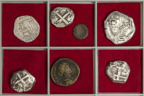 Lots and Collections

Lote 7 monedas. IMPERIO ROMANO A MONARQUÍA HISPÁNICA. AR. Contiene Sestercio de Lucilla, 2 Reales Felipe II México, 8 reales F...