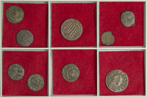 Lots and Collections

Lote 9 monedas. FELIPE III, FELIPE IV, GUERRA DELS SEGADORS, CARLOS III PRETENDIENTE. AE. FELIPE III: Diner Banyoles con contr...