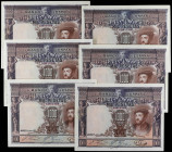 Spanish Banknotes
Banco de España

Lote 6 billetes 1.000 Pesetas. 1 Julio 1925. Carlos I. A EXAMINAR. A EXAMINAR. Ed-351. EBC- a EBC.