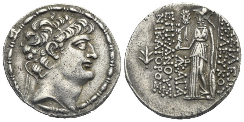SELEUKID KINGS. Seleukos VI Epiphanes Nikator, 96-94 BC. Tetradrachm (Silver, 28...