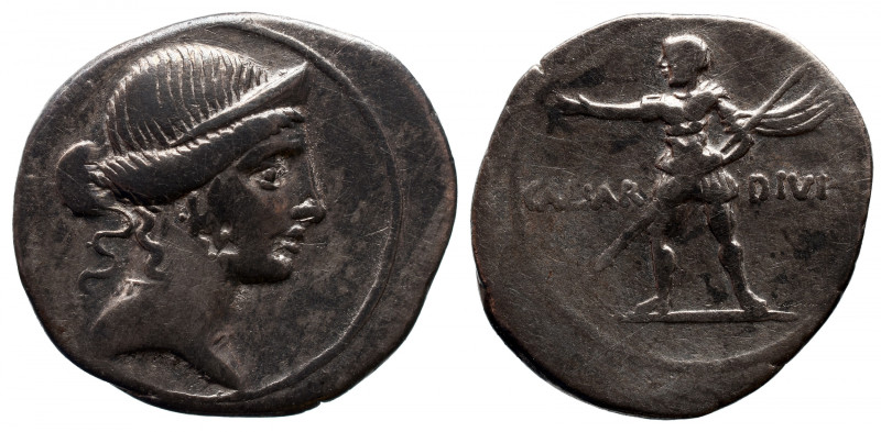 Roman Imperial 
Octavian AR Denarius. Italian mint (Rome?), autumn 32 - summer ...