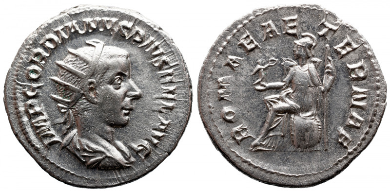 ROMAN IMPERIAL 
GORDIAN III (238-244). Antoninianus. Rome. 
 IMP GORDIANVS PIV...