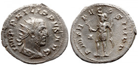 Roman Imperial 
PHILIP I 'THE ARAB' (244-249). Antoninianus. Rome. 
Obv: IMP PHILIPPVS AVG. Radiate, draped and cuirassed bust right. 
Rev: P M TR ...