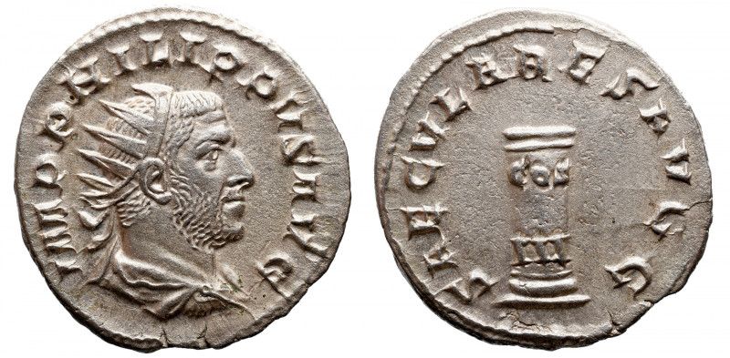 Roman Imperial Coins 
PHILIP I 'THE ARAB' (244-249). Antoninianus. Rome. 
Saec...