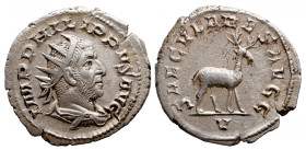 Roman Imperial 
PHILIP I 'THE ARAB' (244-249). Antoninianus. Rome. 
Saecular Games/ 1000th Anniversary of Rome issue. 
Obv: IMP PHILIPPVS AVG. Radi...