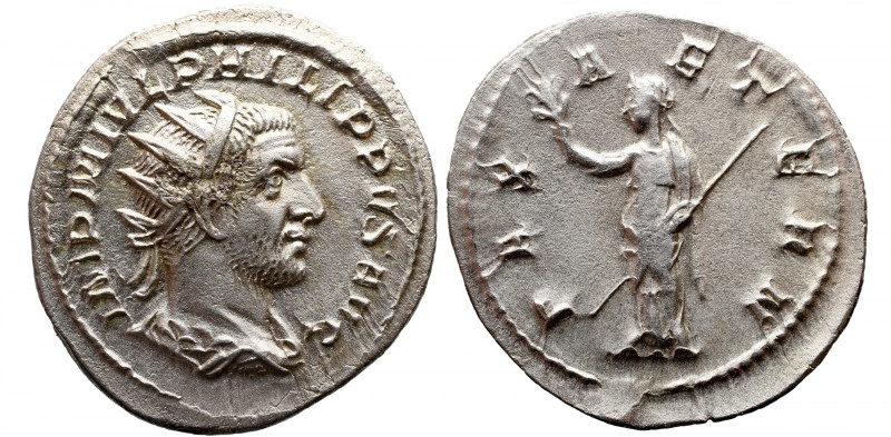 Roman Imperial 
PHILIP I THE ARAB (244–249). Antoninianus. Rome. 
Obv: IMP M I...
