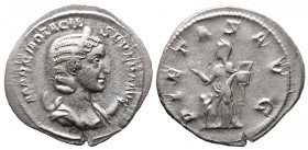 Roman Imperial 
OTACILIA SEVERA (Augusta, 244-249). Antoninianus. Rome. 
Obv: MARCIA OTACIL SEVERA AVG. Diademed and draped bust right, set on cresc...