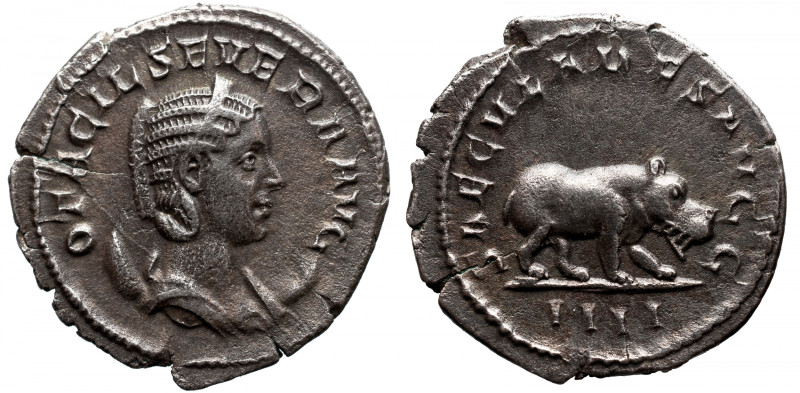 Roman Imperial 
OTACILIA SEVERA (Augusta 244-249). Antoninianus. Rome. 
 Saecu...