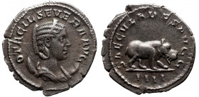 Roman Imperial 
OTACILIA SEVERA (Augusta 244-249). Antoninianus. Rome. 
 Saecular Games/1000th Anniversary of Rome issue. 
Obv: OTACIL SEVERA AVG. ...