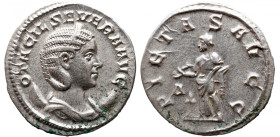 Roman Imperial 
OTACILIA SEVERA (Augusta, 244-249). Antoninianus. Rome. 
Obv: OTACIL SEVERA AVG. Diademed and draped bust right, set on crescent. 
...