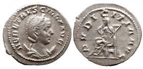Roman Imperial 
HERENNIA ETRUSCILLA (Augusta, 249-251). Antoninianus. Rome. 
Obv: HER ETRVSCILLA AVG. Diademed and draped bust right, set on crescen...