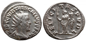 Roman Imperial 
TREBONIANUS GALLUS (251-253). Antoninianus. Antioch. 
Obv: IMP C C VIB TREB GALLVS P F AVG. Radiate, draped and cuirassed bust right...