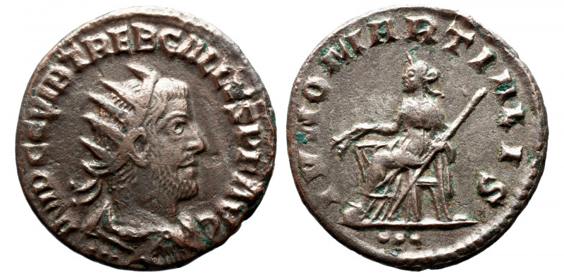 Roman Imperial 
TREBONIANUS GALLUS (252-253). Antoninianus. Antioch. 
Obv: IMP...