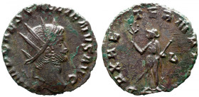 Roman Imperial Coins 
GALLIENUS (253-268). Antoninianus. Rome. 
Obv: IMP GALLIENVS AVG. Radiate head right. 
Rev: PAX AETERNA AVG. Pax standing lef...
