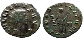 Roman Imperial 
GALLIENUS (253-268). Antoninianus. Rome. 
Obv: GALLIENVS AVG, radiate head to right 
Rev: FIDES MILITVM, Fides standing facing, hea...