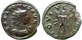 Roman Imperial 
GALLIENUS (253-268). Antoninianus. Rome. 
Obv: GALLIENVS AVG. Radiate and cuirassed bust right. 
Rev: IOVI VLTORI. Jupiter standing...