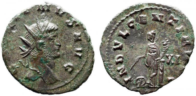 Roman Imperial 
GALLIENUS (253-268). Antoninianus. Rome, 
GALLIENVS AVG Radiat...
