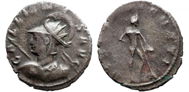 Roman Imperial 
GALLIENUS (253-268). Antoninianus. Mediolanum. 
Obv: GALLIENVS...