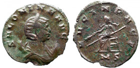 Roman Imperial 
SALONINA (Augusta, 254-268). Antoninianus. Mediolanum, 
SALONINA AVG Diademed and draped bust of Salonina set on crescent to right. ...