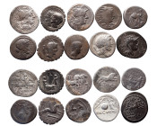 Roman Republic 
Lot 10 Denarius Roman Republic 
L. PAPIUS ; 384/1 
L. LAVINIUS REGULUS ; 494/30 
P. CREPUSIUS ; 361/1C 
M. AEMILIUS SCAURUS ; 422...
