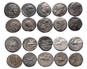 Roman Republic 
Lot 10 Denarius Roman Republic 
L. PAPIUS ; 384/1 
C. VIBIUS C.F. CN. PANSA CAETRONIANUS ; 449/1b 
M. PLAETORIUS M. F. CESTIANUS. ...