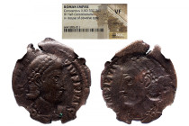 NGC Roman Imperial 
CONSTANTIUS II (337-361). Brockage Ae. Uncertain mint. NGC VF