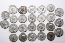 lot of 25 ANTONINIAN 
 
 
 
 
 
 

 12 - Gordianus III 
 

 5 - Philippus I 
 

 4 - Traianus Decius 
 

 1 - Heretruscilla 
 

 1...