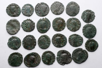 lot of 51 Antoninian 
 
 
 
 
 
 

 42 - Gallienus 
 

 4 - Valerianus 
 

 5 - Salonina&nbsp;