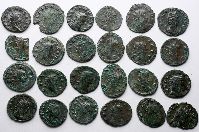 lot of 50 Antoninian 
 
 
 
 
 
 

 47 - Gallienus 
 

 1 - Valerianu...