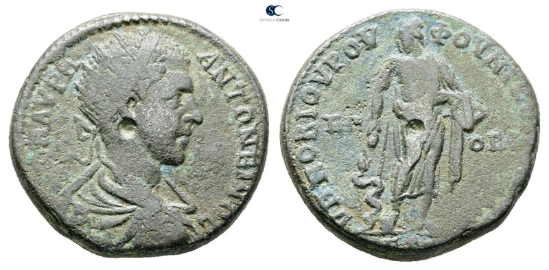 Moesia Inferior. Nikopolis ad Istrum. Elagabal AD 218-222. 
Bronze Æ

26 mm, ...