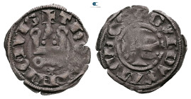 Principality of Achaea. Gui II de La Roche AD 1287-1308. 
Denier Tournois BI

20 mm, 0,70 g



Very Fine