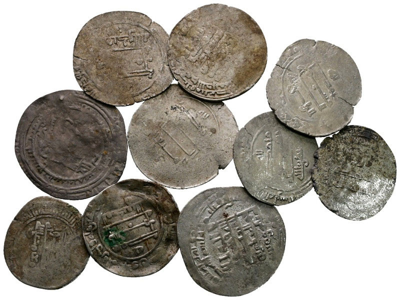 Lot of ca. 10 islamic silver coins / SOLD AS SEEN, NO RETURN! 

Fine