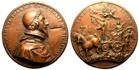 FRANCE.
Bronze Cast Medal, 1630.
By Jean Warin, Paris, celebrating Armand-Jean du Plessis, Cardinal de Richelieu, 1585-1642.
This medal may have be...