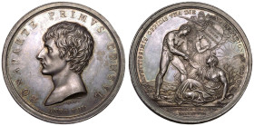 FRANCE. Napoleon Bonaparte, (as Premier Consul).
Silver Medal, An 8 (1800). Turin.
Dies by C. Lavy. Celebrating the Battle of Marengo, fought on 14 ...