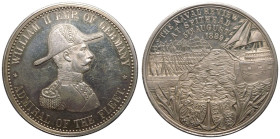 GERMANY. Wilhelm II, 1888-1918.
Silver Medal, 1889.
Struck to mark Kaiser Wilhelm's visit to England in 1889.
Obv.: WILLIAM II EMP. OF GERMANY / AD...