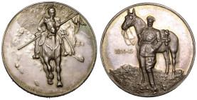GERMANY. PRUSSIA. Wilhelm II, 1888-1918.
Silver Medal, 1915.
Dies by H. Guraske, Berlin. Celebrating crown prince Wilhelm.
Obv.: Crown Prince Wilhe...