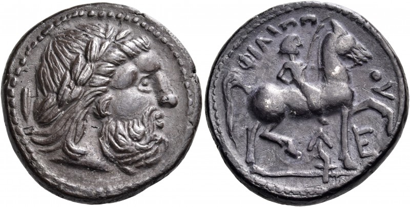 CELTIC, Lower Danube. Uncertain tribe. Early 3rd century BC. Tetradrachm (Silver...