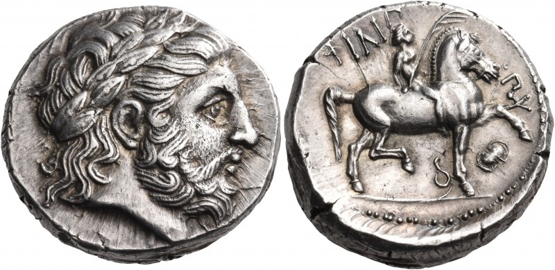 KINGS OF MACEDON. Philip II, 359-336 BC. Tetradrachm (Silver, 25 mm, 14.39 g), s...