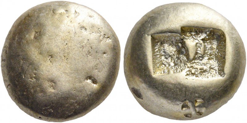 IONIA. Uncertain. Circa 650-600 BC. Trite (Electrum, 10 mm, 4.68 g), Lydo-Milesi...