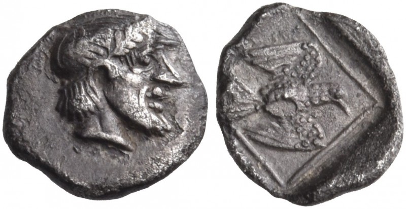 IONIA. Magnesia ad Maeandrum. Archepolis, circa 459 BC. Tetartemorion (Silver, 6...