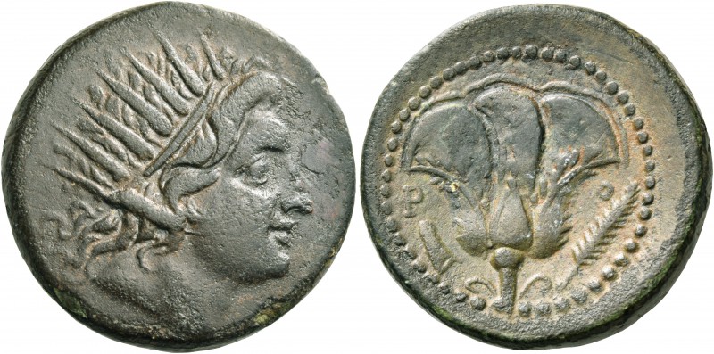 ISLANDS OFF CARIA, Rhodos. Rhodes. Circa 88 BC. (Bronze, 25 mm, 15.94 g, 12 h). ...