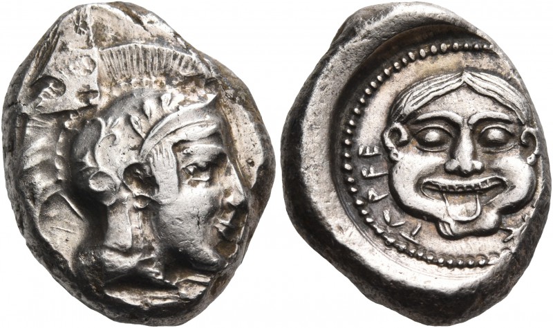 DYNASTS OF LYCIA. Kherei, circa 430-410 BC. Stater (Silver, 18 mm, 8.50 g, 1 h),...