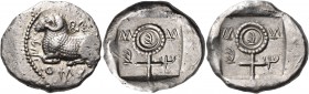 CYPRUS. Salamis. Nikodamos, circa 460-450 BC. Stater (Silver, 24 mm, 11.27 g, 12 h). &#67611;&#67597;&#67629;&#67607; - &#67625;&#67637;&#67600;&#6762...