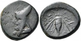 ARMENIA MINOR. Mithradates, as Satrap, 212-? BC. Tetrachalkon (Bronze, 17 mm, 4.12 g, 3 h), or, perhaps, struck by Mithradates I Ktistes of Pontos, 28...