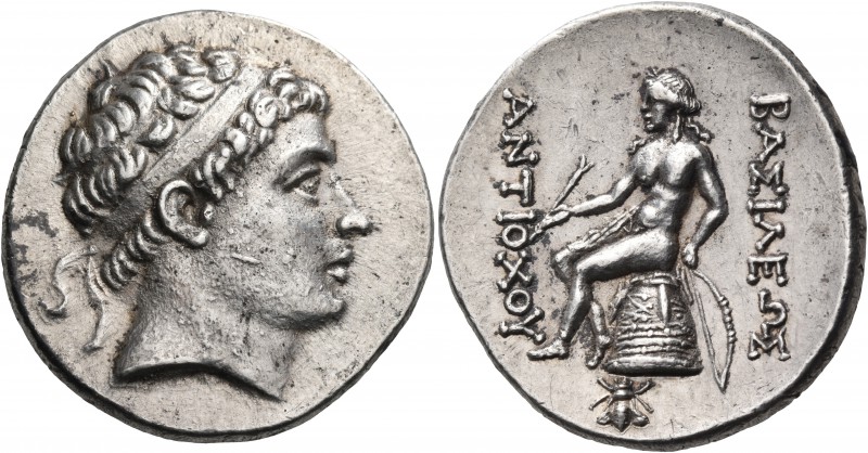 SELEUKID KINGS OF SYRIA. Antiochos Hierax, circa 242-227 BC. Tetradrachm (Silver...